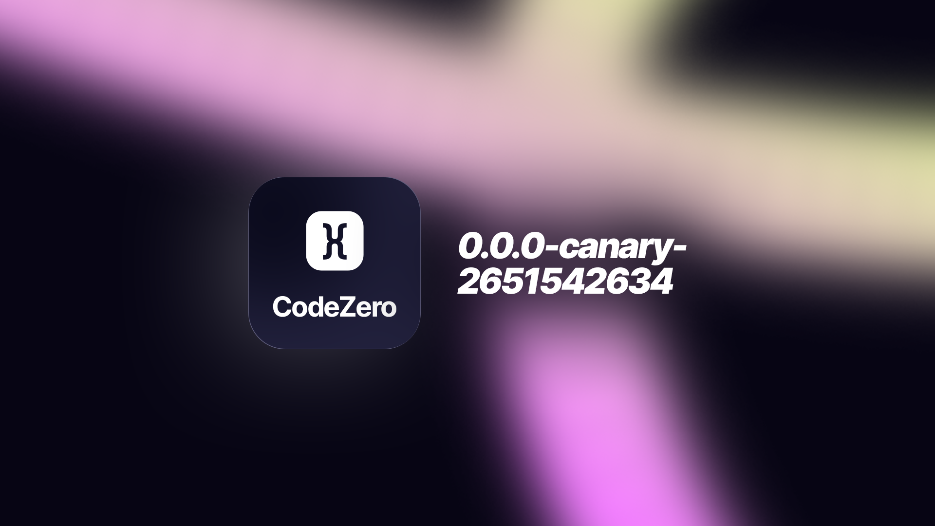 CodeZero publishes new canary release with AI flow generation